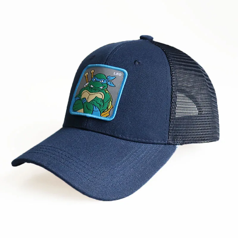 Бейсболка Leo Man Snapback для мальчиков подростковые Черепашки ниндзя летняя хип хоп