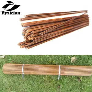 Бамбуковые стрелы 61224 шт., 80 см, вал, бамбуковые стрелы, болты для охоты, стрельбы из лука, диаметр 8 мм, позвоночник 20-70 фунтов, длинный охотничий лук