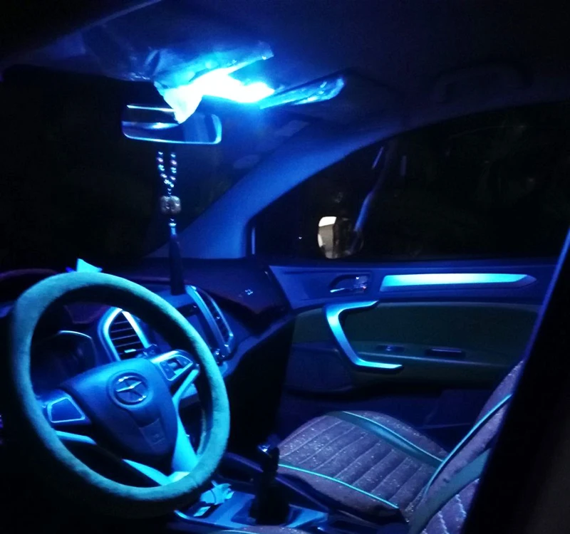 2 шт. T10 W5W Светодиодная Автомобильная интерьерная лампа габаритная 12 В 168 194 501