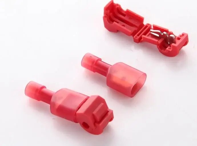 10 пара/лот шотландский замок быстроразъемные соединители для проводов обжимные