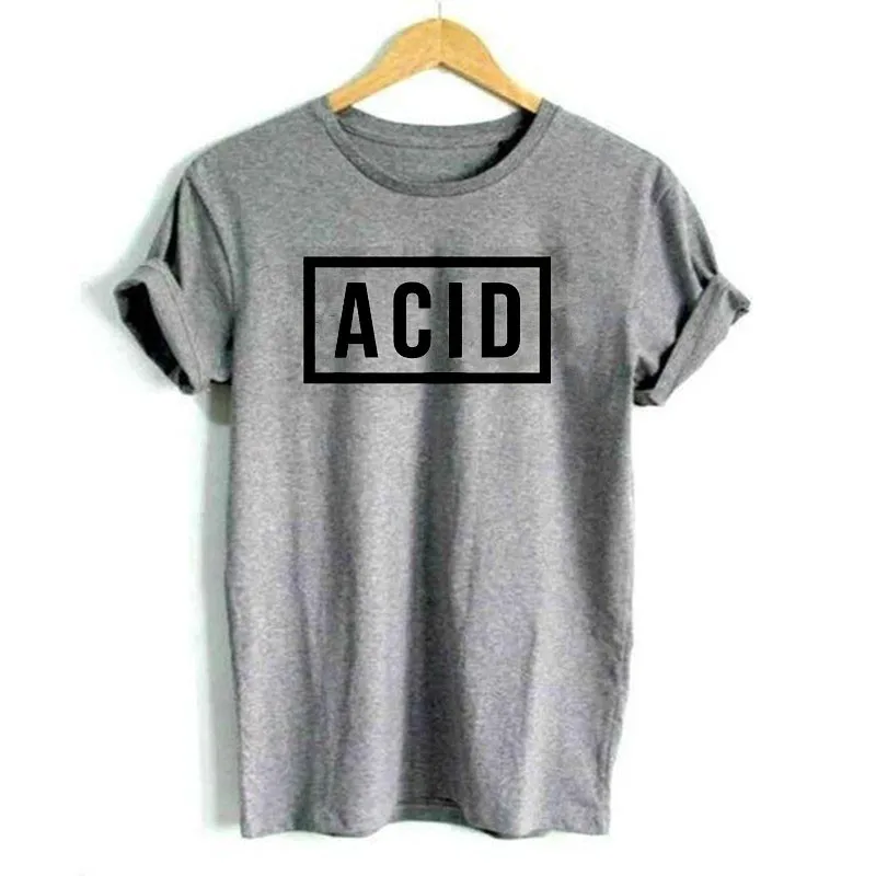 Женская футболка с графическим логотипом ACID BLOCK 808 303 TECHNO HOUSE UNDERGROUND MUSIC Прямая