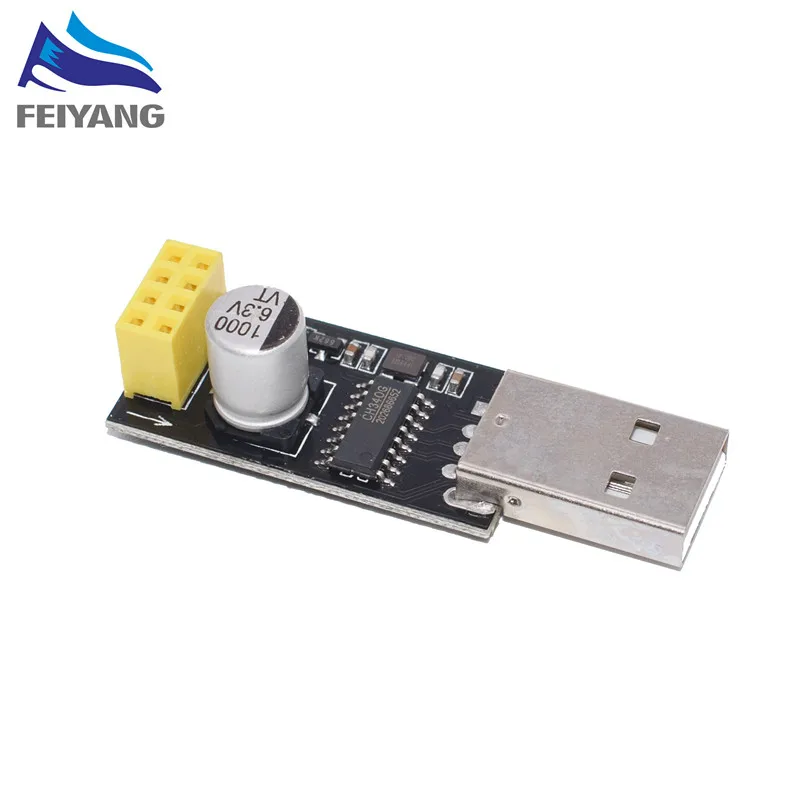ESP01 программатор адаптер UART GPIO0 ESP-01 Adaptaterr ESP8266 CH340G USB к ESP8266 Серийный беспроводной Wifi модуль разработки платы - Цвет: ESP8266 Adapter