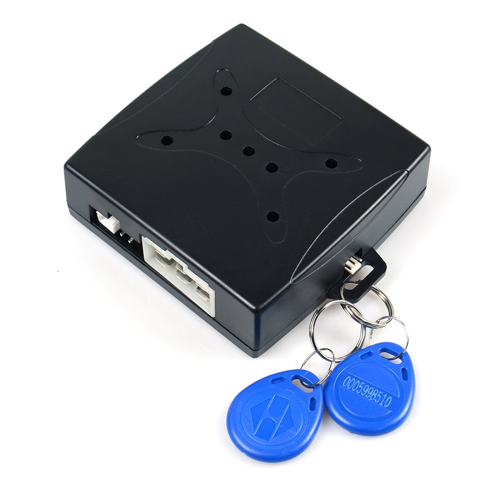 New Auto Car Alarm Engine Push Start Button RFID Lock Ignition Starter Keyless Entry Start Stop Immobilizer Anti-theft System