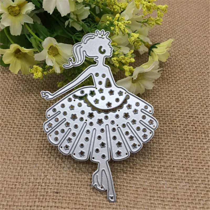 Little Princess Metal Cutting Dies Stencil Scrapbooking Photo Album Card Paper Embossing Craft DIY | Дом и сад