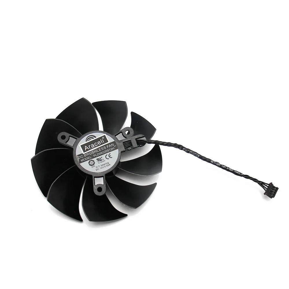 PLD09220S12H DC12V 0.55A 4PIN видеокарта вентилятор для EVGA