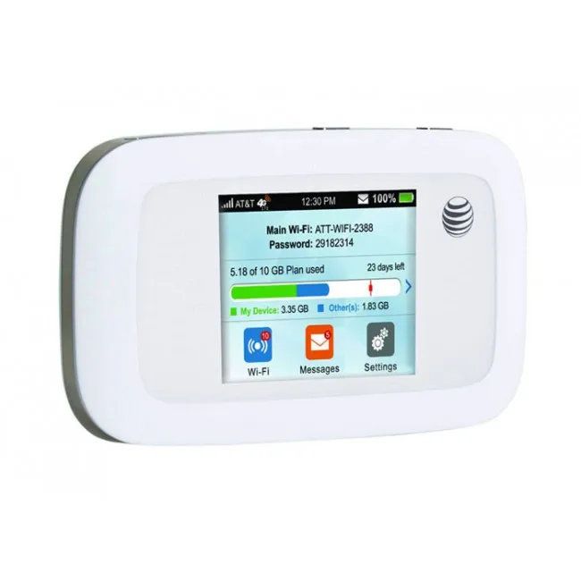 Разблокированный мобильный беспроводной маршрутизатор zte MF923 AT& T speed 4G со слотом для sim-карты 150 Мбит/с 4G 3g Mifi портативный карманный хот-спот 2800 мАч