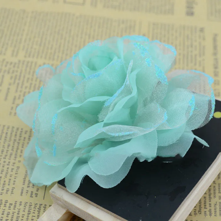 Искусственные цветы хороший имитация гибискуса красивые шелковые шифоновые