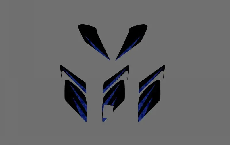 0328 новые стильные наклейки для команды графические наборы Yamaha RAPTOR 700 ATV 2006 2007 2008 2009