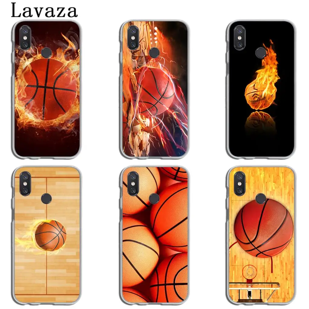 Чехол для телефона Lavaza Basketball dark Xiaomi MI 10 9 9T CC9 CC9E A3 Pro 8 SE A2 Lite A1 6 pocophone f1