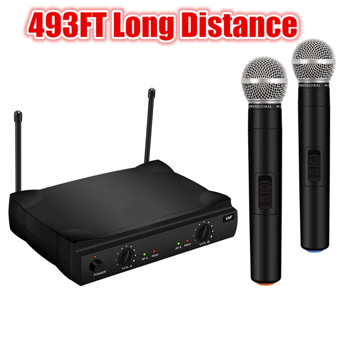 Профессиональная двойная Беспроводная микрофонная система UT4 эффективная два