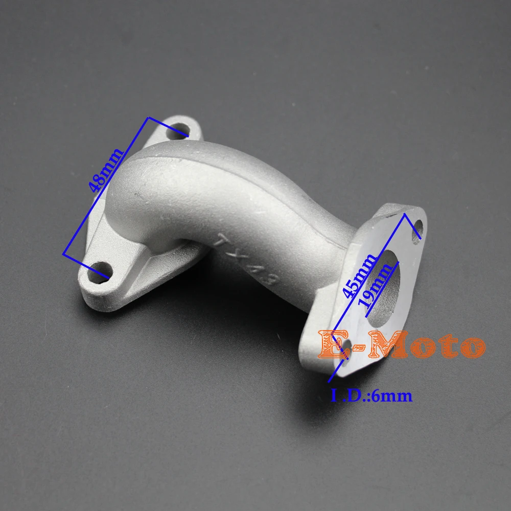 Впускной коллектор KAZUMA MEERKAT 50 50CC MINI FALCON 90 90CC REDCAT 110 110CC ATV TX 43|kazuma meerkat|atv intake manifold110 atv |