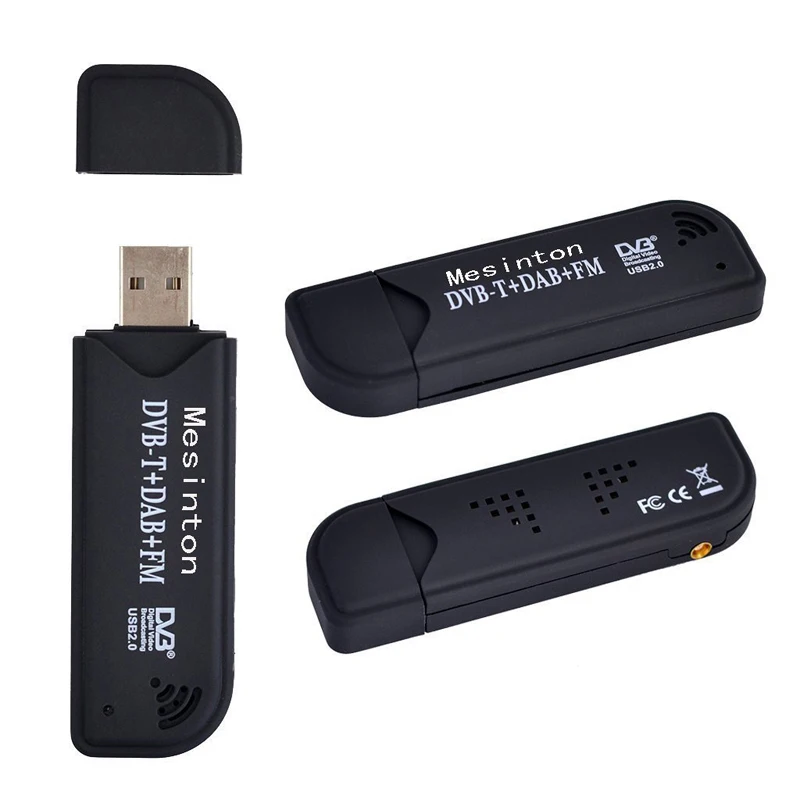 Полезный USB 2 0 DAB FM DVB T Dongle vara FC0012 SDR цифровой ТВ тюнер приемник IR remoto com антенна