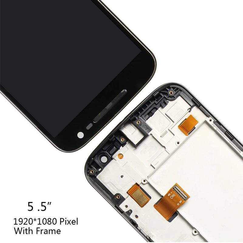 ЖК-дисплей для Motorola Moto G4 сенсорный экран XT1622 XT1625 XT1620 XT1621 дигитайзер сборка Замена Черный Белый