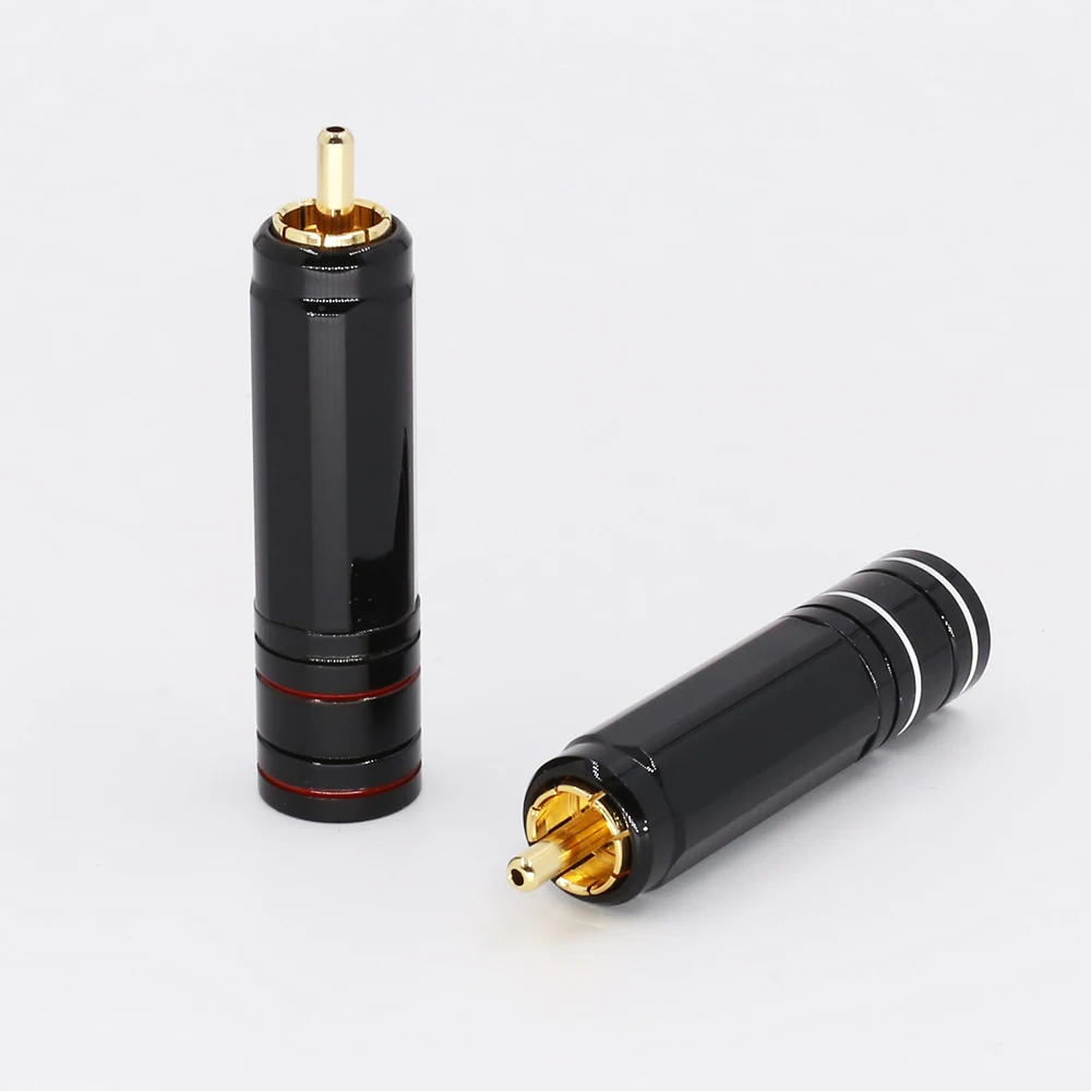 NEOTECH Style позолоченный коннектор с разъемом 24 к RCA HIFI|Электрические вилки| |