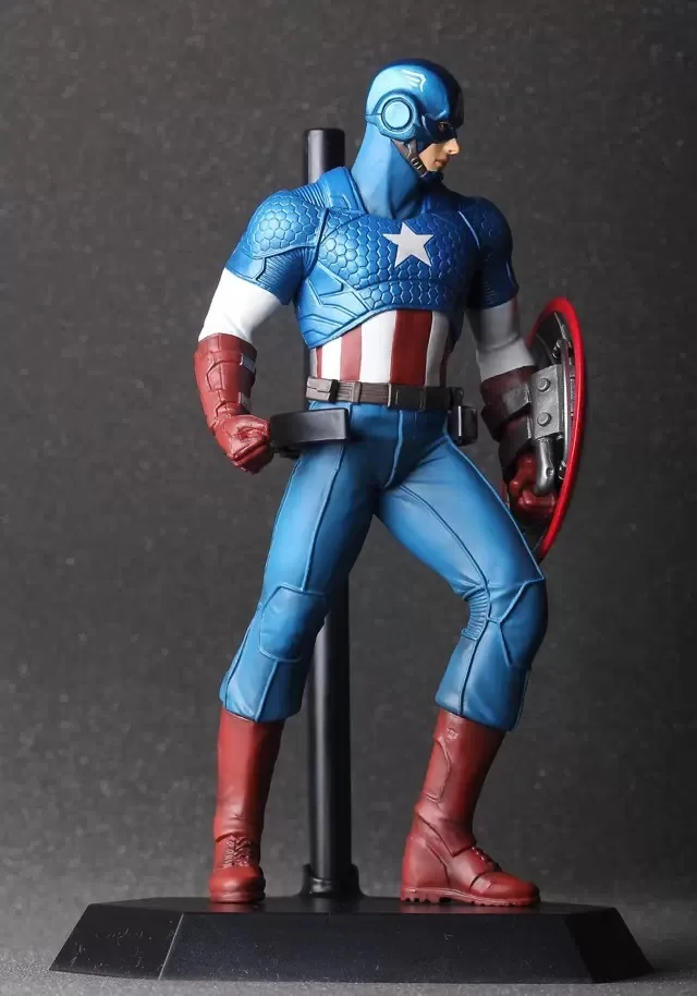 Аниме Капитан Америка ПВХ фигурка Коллекционная модель кукла игрушка 19 см |