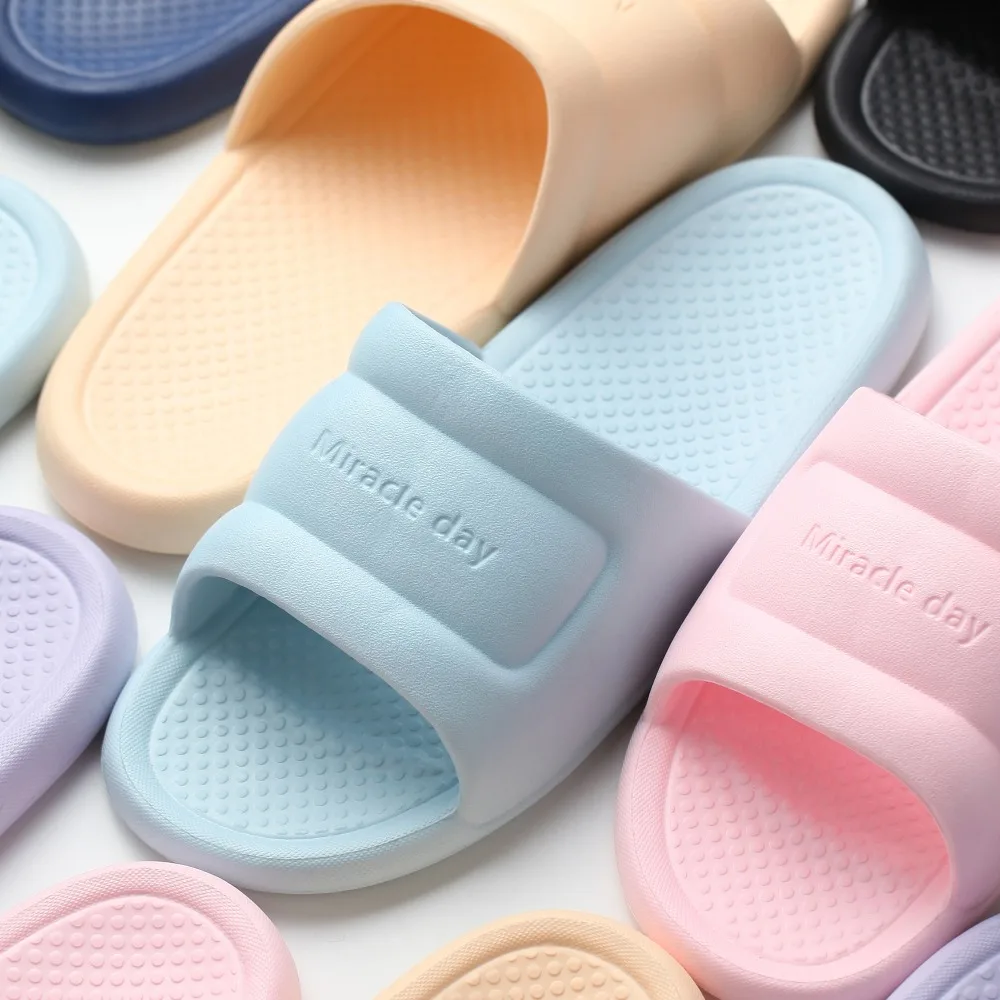 Женские летние тапочки домашние Банные Тапочки летняя домашняя женская обувь