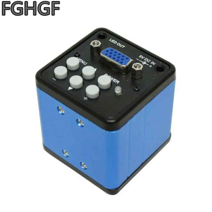 Волоконно оптический пластиковый испытательный видеомикроскоп зум в 200 раз VGA 2