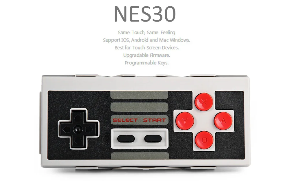 8Bitdo NES30 геймпад беспроводной Bluetooth управление Лер двойной классический джойстик для переключателя Android геймпад ПК Mac Linux sega управление