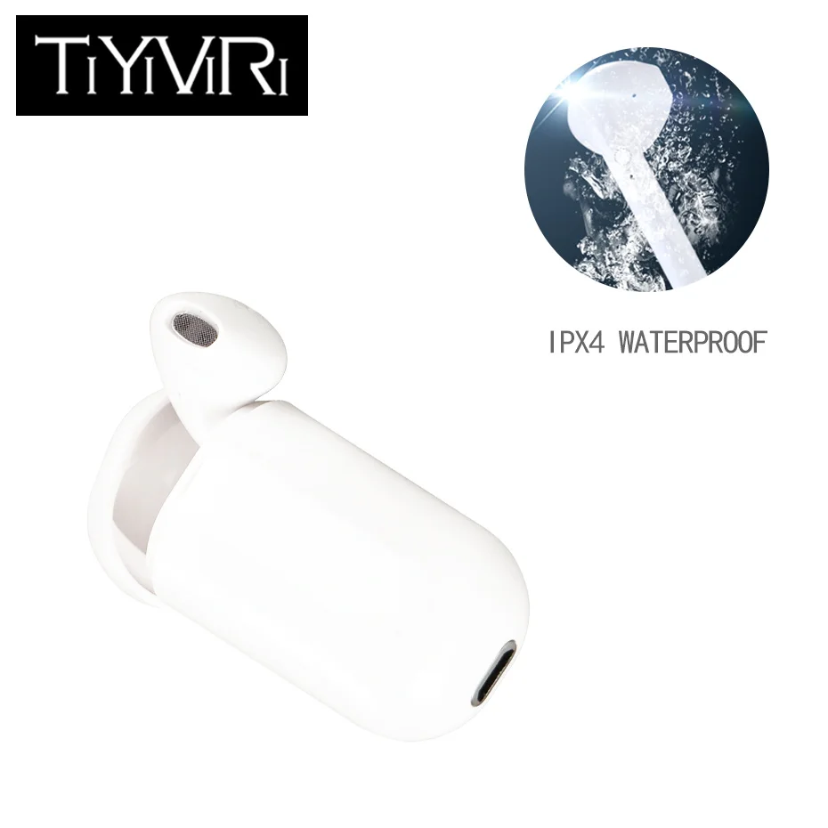 TWS Bluetooth 5 0 беспроводные наушники стерео Hifi Звук спортивные Handsfree с зарядной