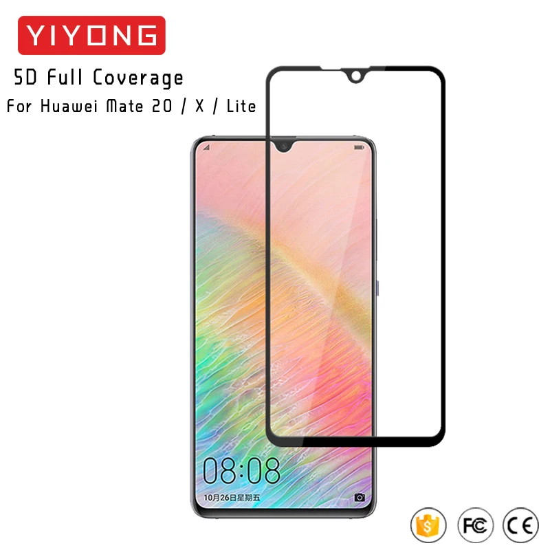 YIYONG полное покрытие стекло для huawei mate 20 Pro Закаленное протектор экрана X Lite |
