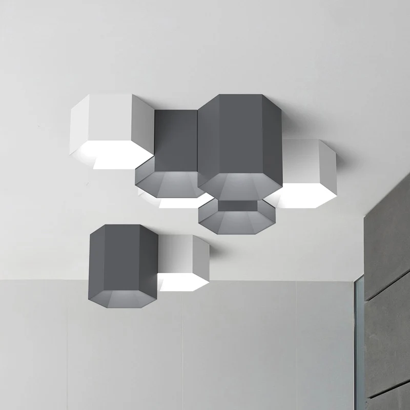 Простой современный потолочный светильник для гостиной спальни офиса