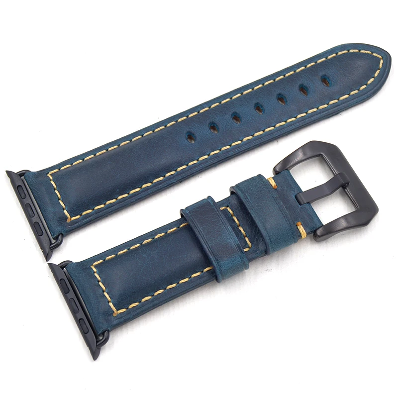 

Ремешок для часов из натуральной кожи, 38 мм, 42 мм, аксессуары для часов, браслет для iwatch 1, 2, 3, ремешок для apple watch