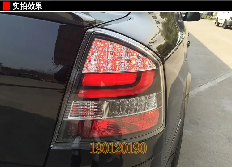 JGD абсолютно стиль для Skoda Octavia задний светильник s 2007-2009 светодиодный задний светильник светодиодный DRL Singal автомобильный светильник s