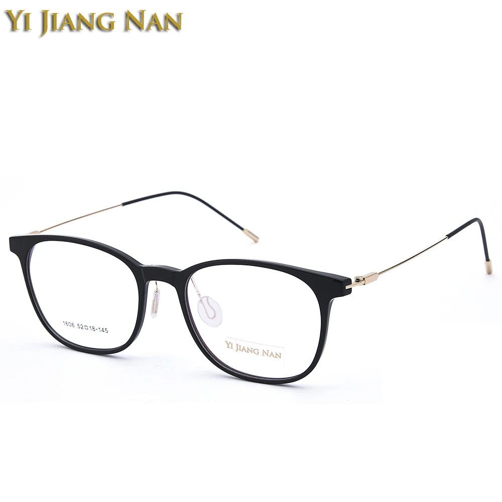 

Yi Jiang Nan Brand Eyeglasses Women and Men Fashionable Frames Optical Eyewear Black Frame for Students