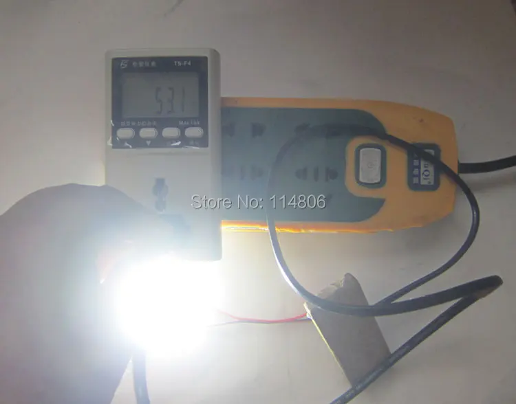 Светодиодная лампа COB 20 Вт 30 50 светодиодный чип 220 В ~ 240 вход IP65 Smart IC подходит для DIY