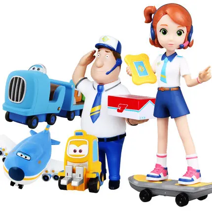 5 шт./лот горячая Распродажа 2017 Супер Крылья экшн и игрушка фигурки из АБС