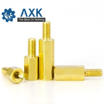 

20 шт M5 * L(= 8/10/12/15-60)+ 7 мм Шестигранная головка, латунные шаговые винты, Резьбовая опора, печатная плата, компьютер, ПК, материнская плата, проме...