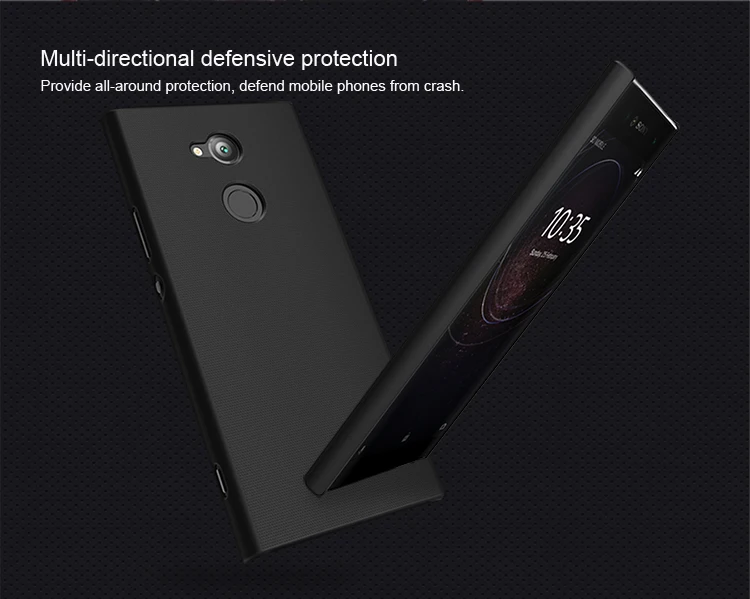 Чехол для телефона для sony xperia xa2 ultra, чехол s NILLKIN, матовый щит, твердая задняя крышка для xperia xa2 ultra+ защита экрана