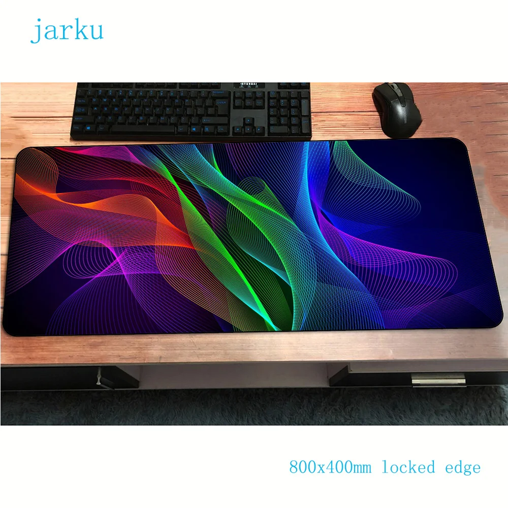 Rgb игровой коврик для мыши, крутой игровой коврик для мыши 800x400x3 мм, Большой HD блокнот с рисунком, аксессуары для ПК, эргономичный коврик для ноутбука