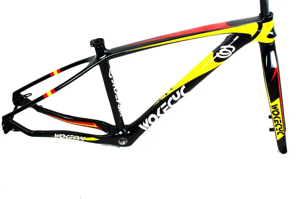 Карбоновая рама MTB 29er plus карбоновая передняя вилка горного велосипеда 29