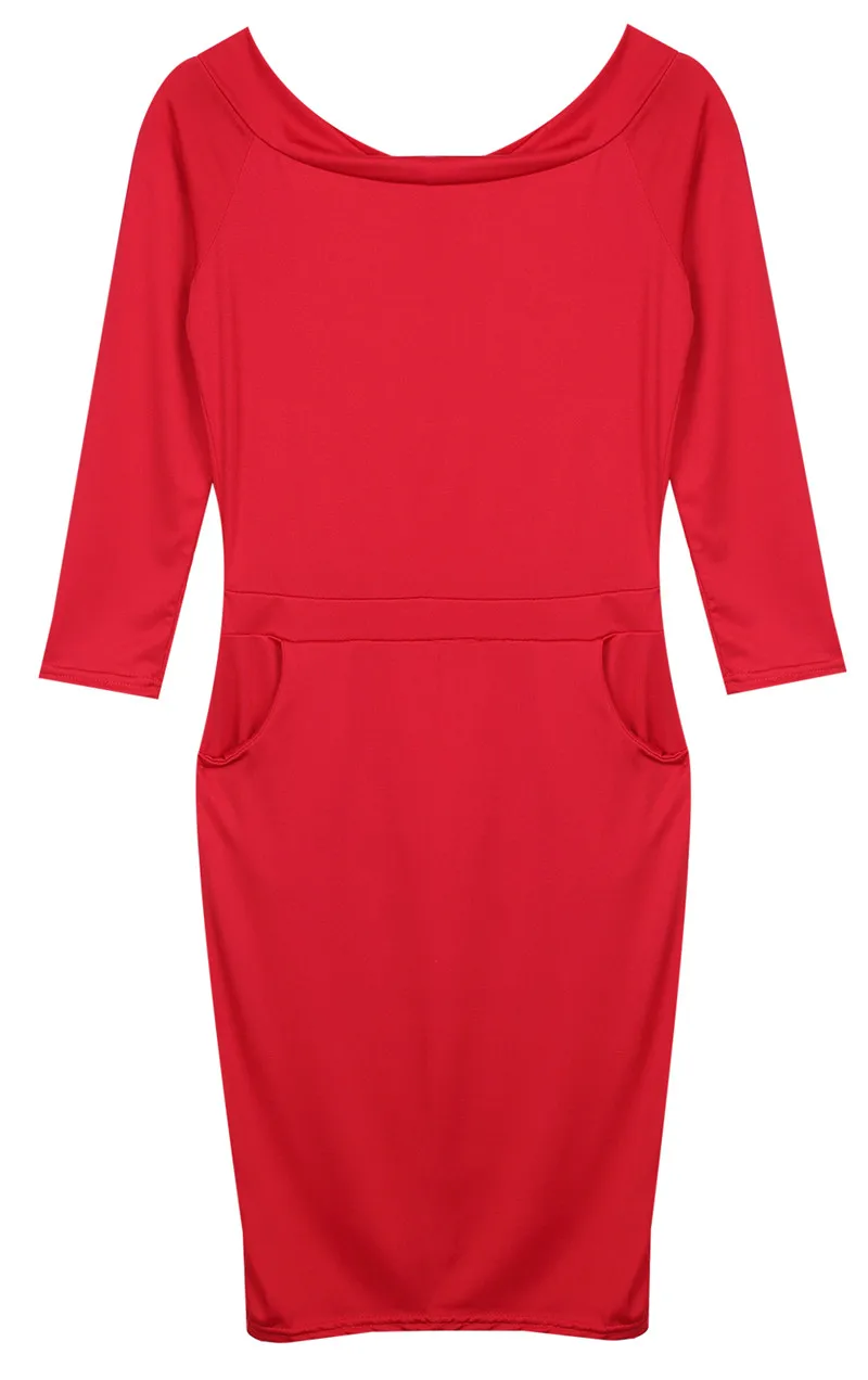 Женское вечернее платье с открытыми плечами платья высокой баской Осеннее