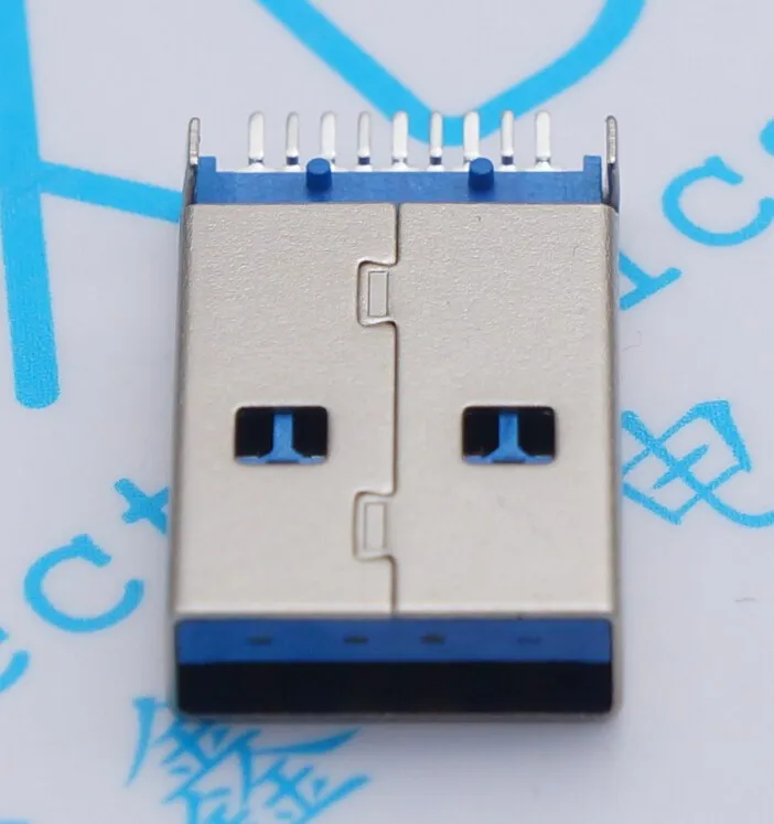 10 шт./лот штекер USB 3 0 тип A AM пластырь для общественных раковин|Соединители| |