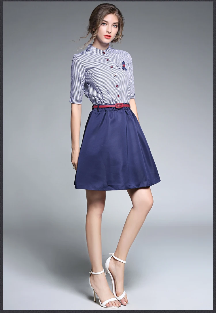 2018 Летний Новый стильный самосовершенствование поддельные из двух частей в