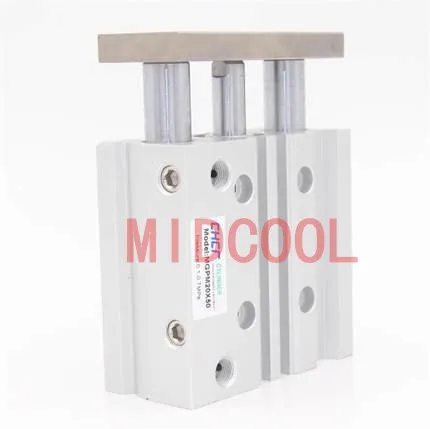 MGPM63 50 Трехосный номинальной три с направляющим стержнем компактный цилиндр