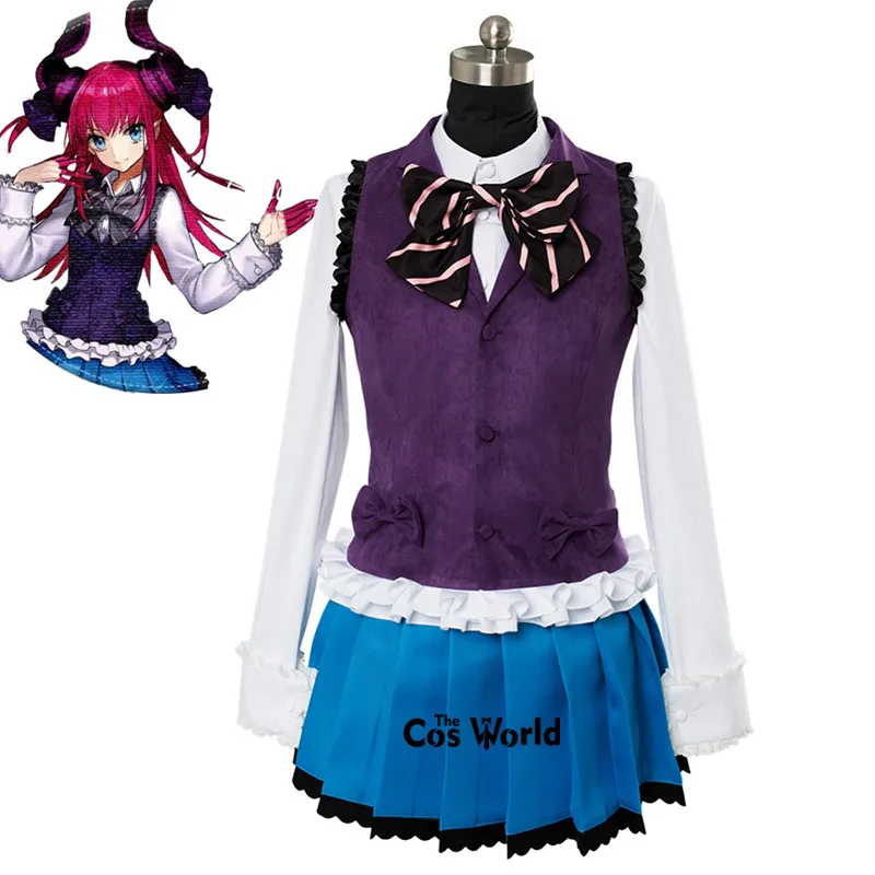 Fate EXTELLA Link Elizabeth Bathory рубашка жилет платье шорты униформа Аниме наряд костюмы для