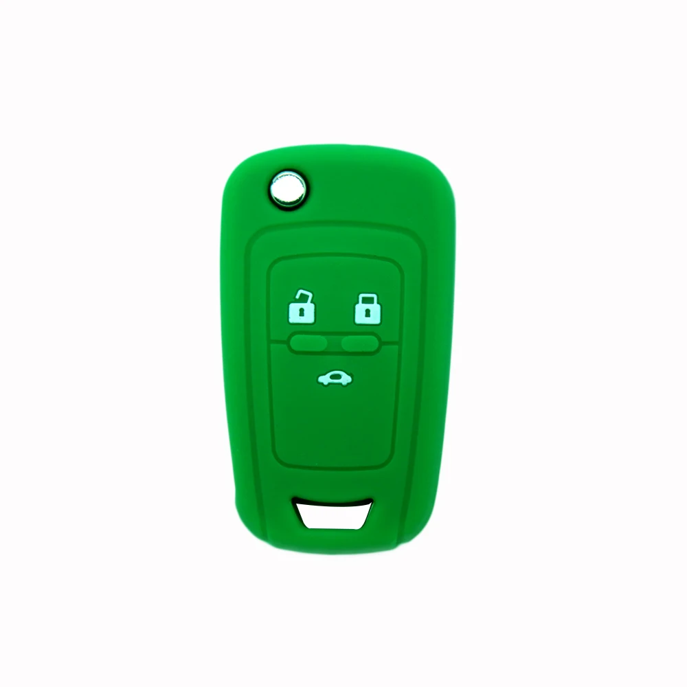 Экологический не токсичный силиконовый для ключа автомобиля чехол Chevrolet Cruze 3