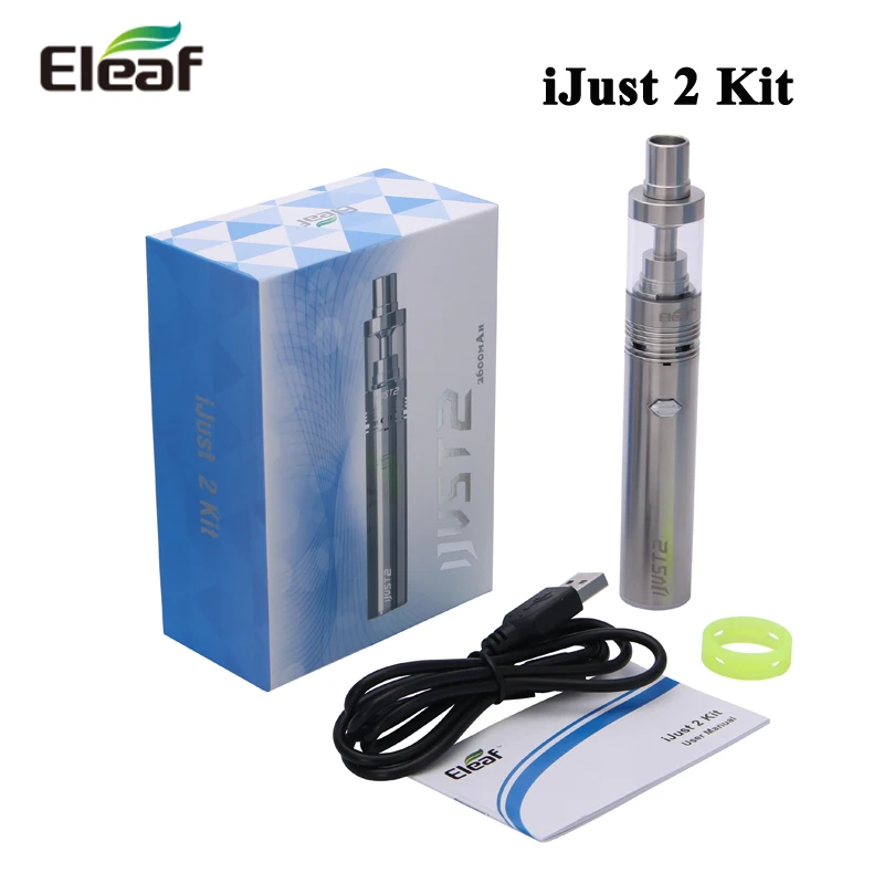 Электронная сигарета Eleaf iJust 2 комплект атомайзера емкостью 5 мл 30 Вт 80 2600 мА · ч