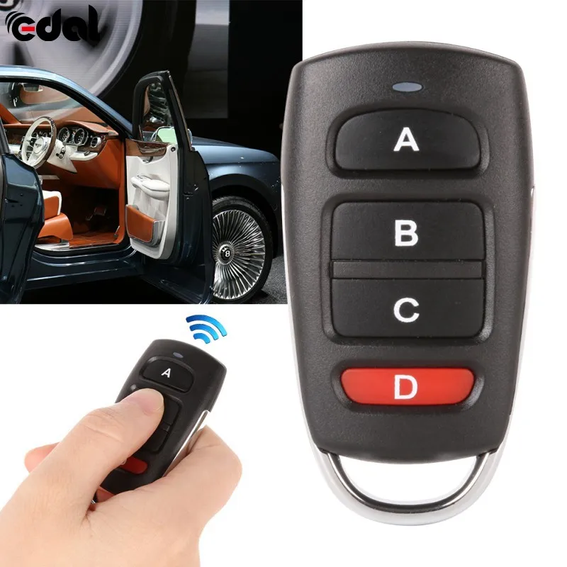 Remote Control 433mhz Metal Copy Universal Learning Type 4 Buttons Wireless For Gates k5 | Электроника