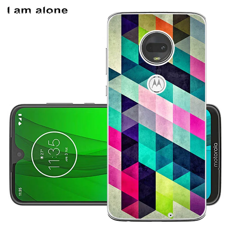Чехлы для телефонов I am alone для Motorola Moto G7 G7 Play G7 power Solf из ТПУ, модные милые Чехлы для Moto G7 - Цвет: Solf TPU W29