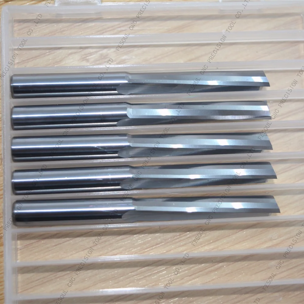 Концевая фреза с 2 прямыми канавками фрезерный станок ЧПУ твердосплавный