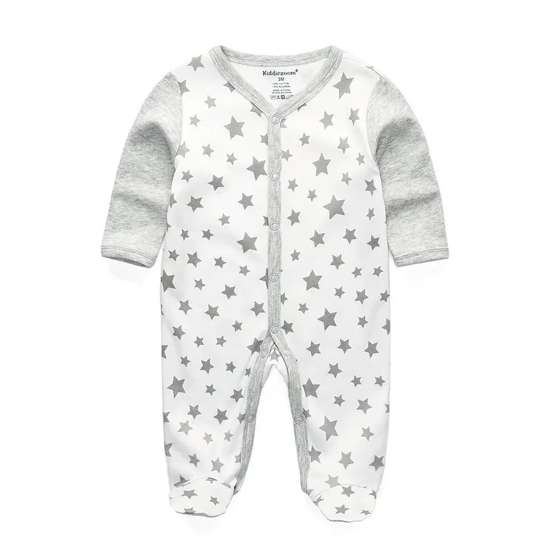 baby star 1104 Милый детский комбинезон удобная одежда для новорожденных 0-9 м одежда для малышей, новорожденных одежда для малышей - Цвет: baby star 1104