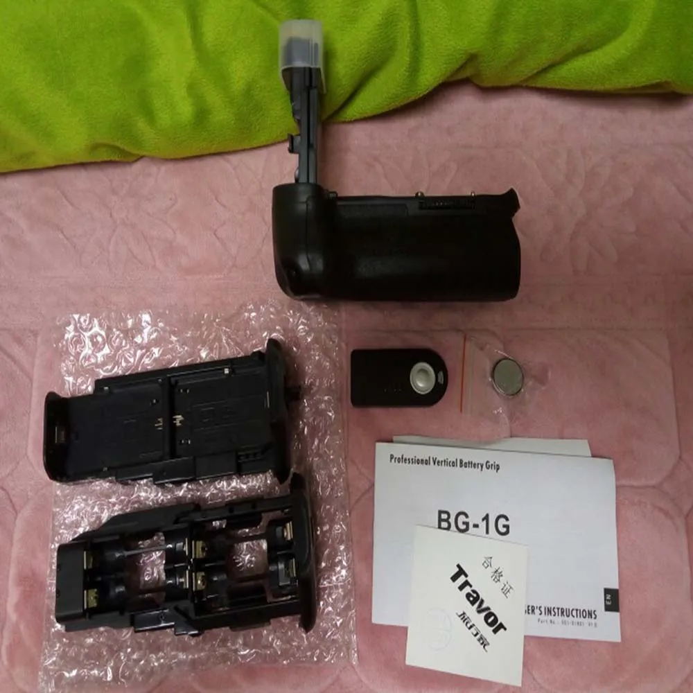 Travor Батарейная ручка для CANON 60D 60Da DSLR камера Замена BG-E9 с инфракрасным пультом дистанционного управления
