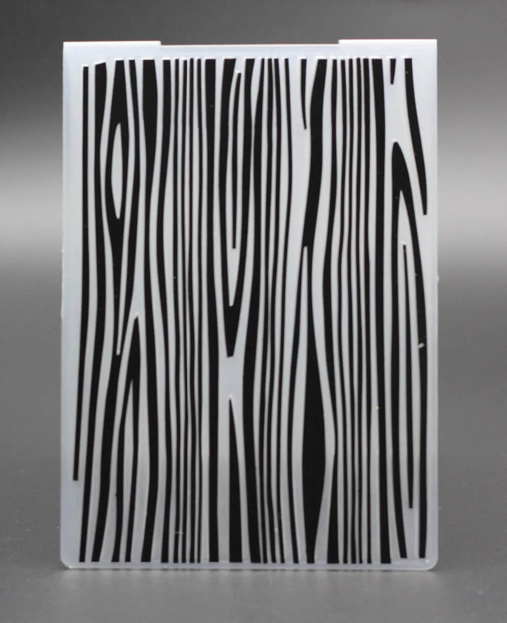 AlinaCraft пластиковая папка для тиснения ствол дерева боле зерна сделай сам конверт