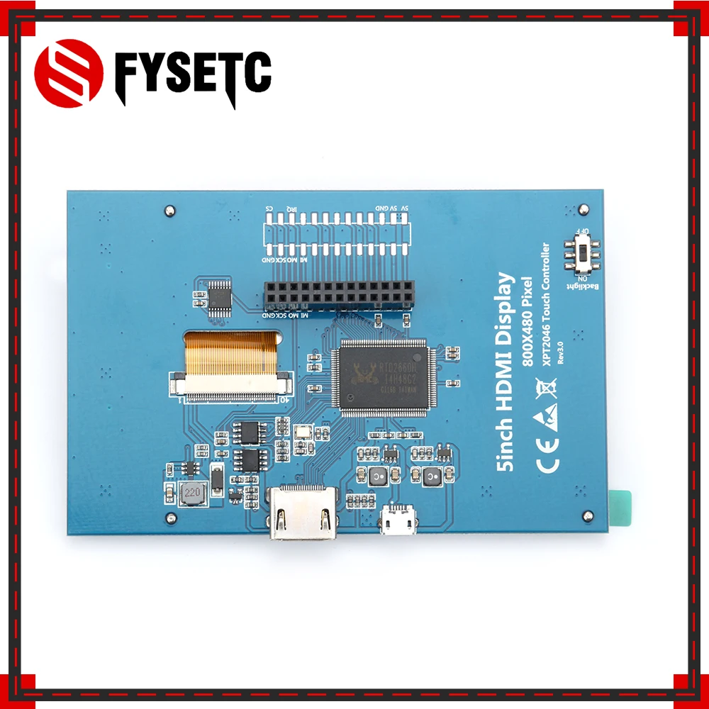 5 0 дюймов Raspberry Pi 3 Model B + ЖК дисплей сенсорный Экран модуль 800*480 TFT экран Дисплей для