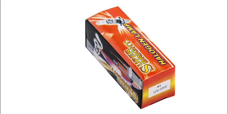 2 шт. H1 супер яркая белая противотуманная галогенная лампа 55 Вт Автомобильная