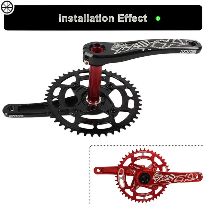 BDSNAIL 104BCD горная велосипедная передняя звезда 44 T 46 T 48 T 50 T 52 T MTB велосипедная передняя звезда узкая широкая цепь колесные болты с одной скоростью